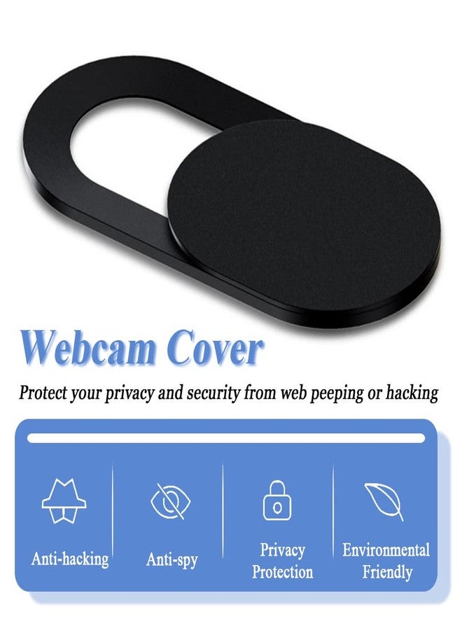 Mesee 50 Pieces Webcam Cover Slider, 0.027-Inch Ultra Thin Web Camera Protective Privacy Covering Slide Stickers for Computer, Laptop, MacBook Pro/Air, iPhone, Tablet, PC, iPad, iMac - Image 2