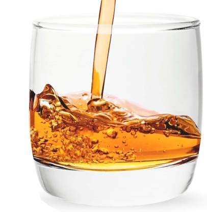 BRUSHFINCH Fashioned Whiskey Glass Heavy Base Rocks Barware Glasses for Scotch Mixed Drinks Wine Bourbon Juice Water and Cocktail Drinks 290 Ml Set of 6 Clear - Image 5