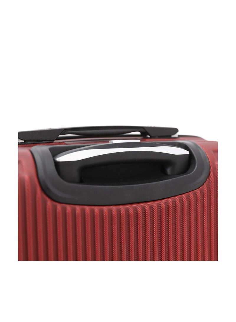 TAKEOFF Hardside Luggage Trolley Bag 3 Pieces set,Maroon (S-20,M-24,L-28 Inch) - Image 5