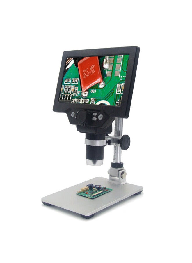 Jhopt 1200x High-definition Digital Magnification Electronic Industrial Microscope With 7-inch Large Screen For Viewing Microdots, Jade, And Motherboards - Image 1