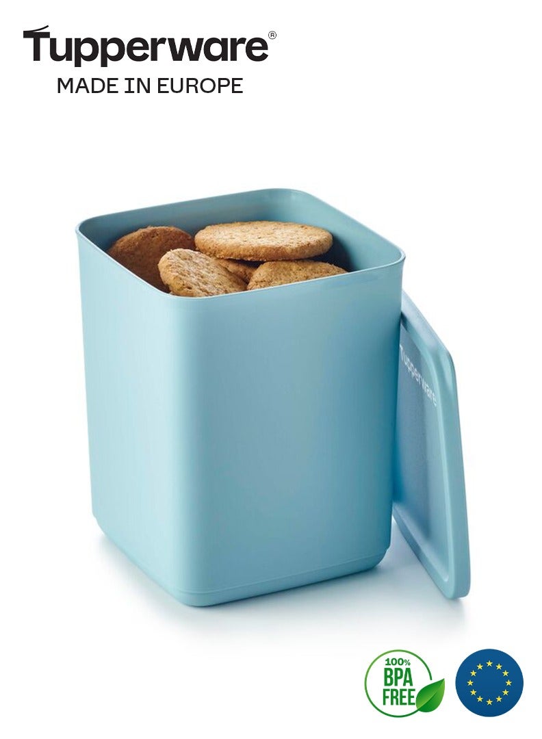 توبروير علبة تخزين1.8 لتر من تابروير  مربعة- أزرق فاتح - Image 4