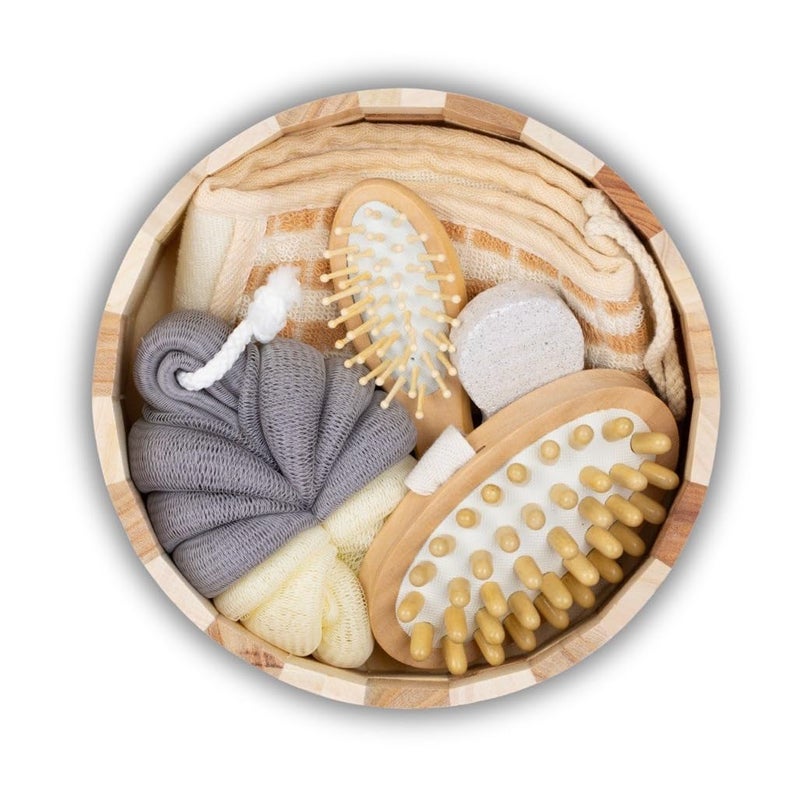 ONPRIX Onprix 1 Set RoundShaped Luxury Bath Spa Gift Set Relaxation Ultimate Pampering Experience Stylish Complete SelfCare Kit for a Luxurious Bathroom Set  - Image 1