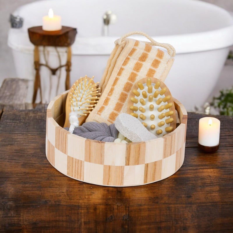 ONPRIX Onprix 1 Set RoundShaped Luxury Bath Spa Gift Set Relaxation Ultimate Pampering Experience Stylish Complete SelfCare Kit for a Luxurious Bathroom Set  - Image 3