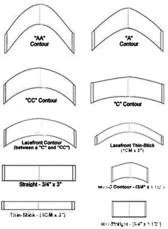 SuperTape Contour "C" 3 packs = 108 pieces - Image 2