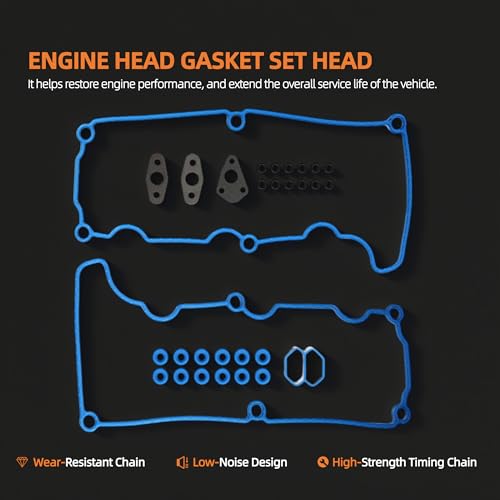 BENERAY MLS Full Head Gasket Set, ‎HS9293PT-2, Fits for Ford Ranger Explorer Sport Trac, Fits for Mazda B4000, Fits for Mercury Mountaineer 2000-2003, 4.0L V6 SOHC, Cylinder Engine Gasket Kit - Image 5