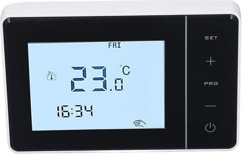 منظم الحرارة القابل للبرمجة بشاشة LCD رقمية تعمل باللمس لتسخين الأرضيات والمشعات المائية - Image 3