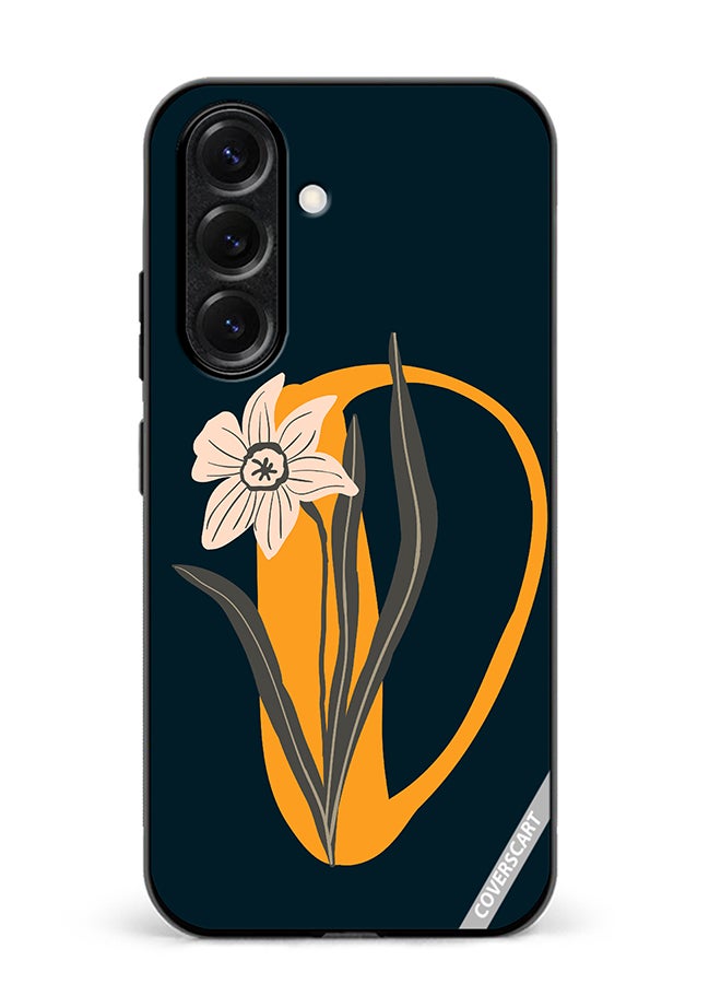 VR CREATIVE Protective Case Cover For Samsung Galaxy A56 Alphabet D Design Multicolour