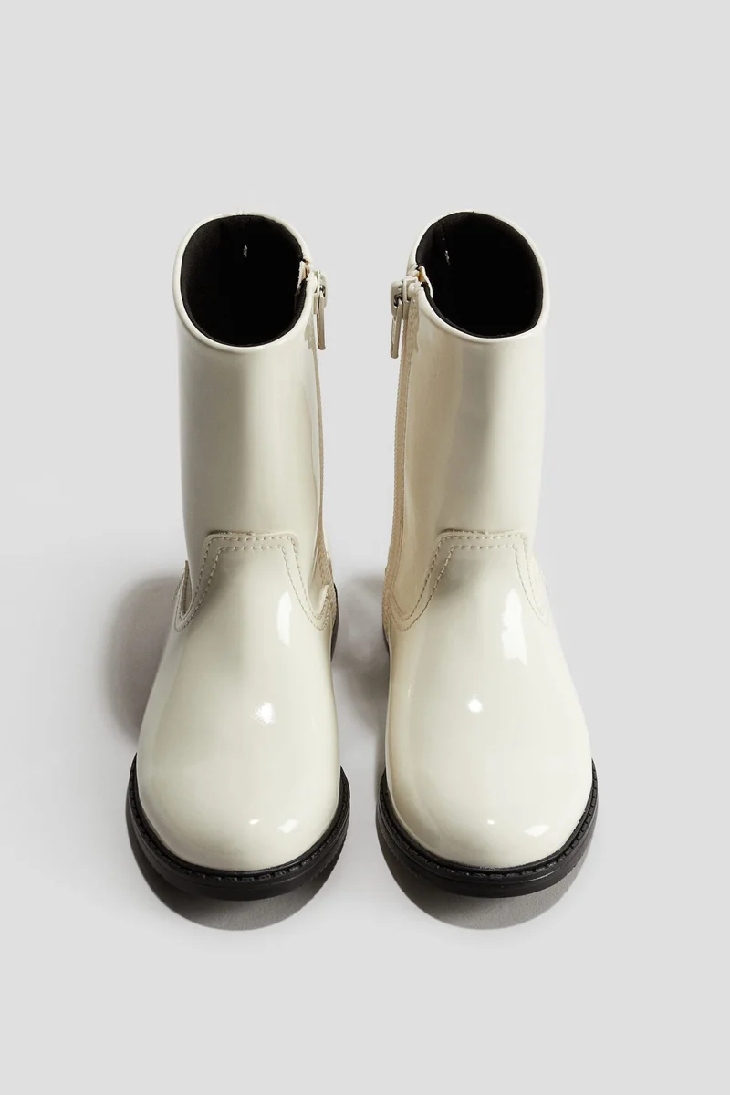 H&M Patent Boots