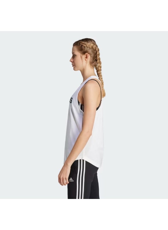Adidas Essentials Loose Logo Tank Top  - Image 2
