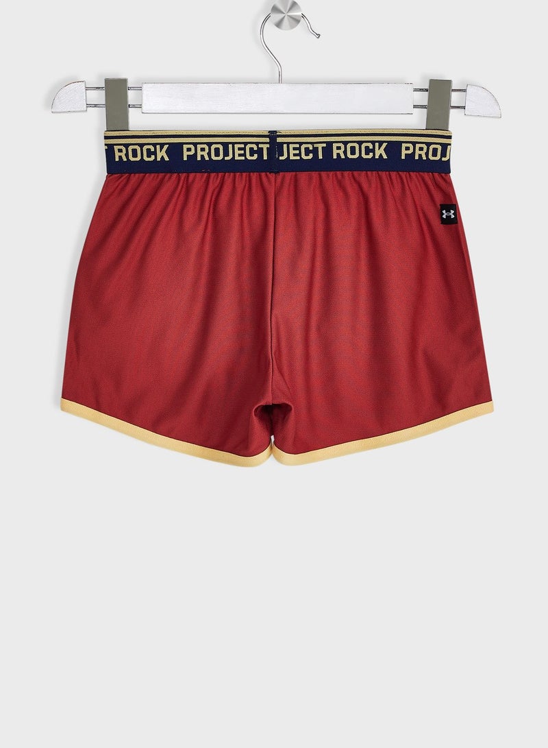UNDER ARMOUR Youth Project Rock Play Up Shorts - Image 2