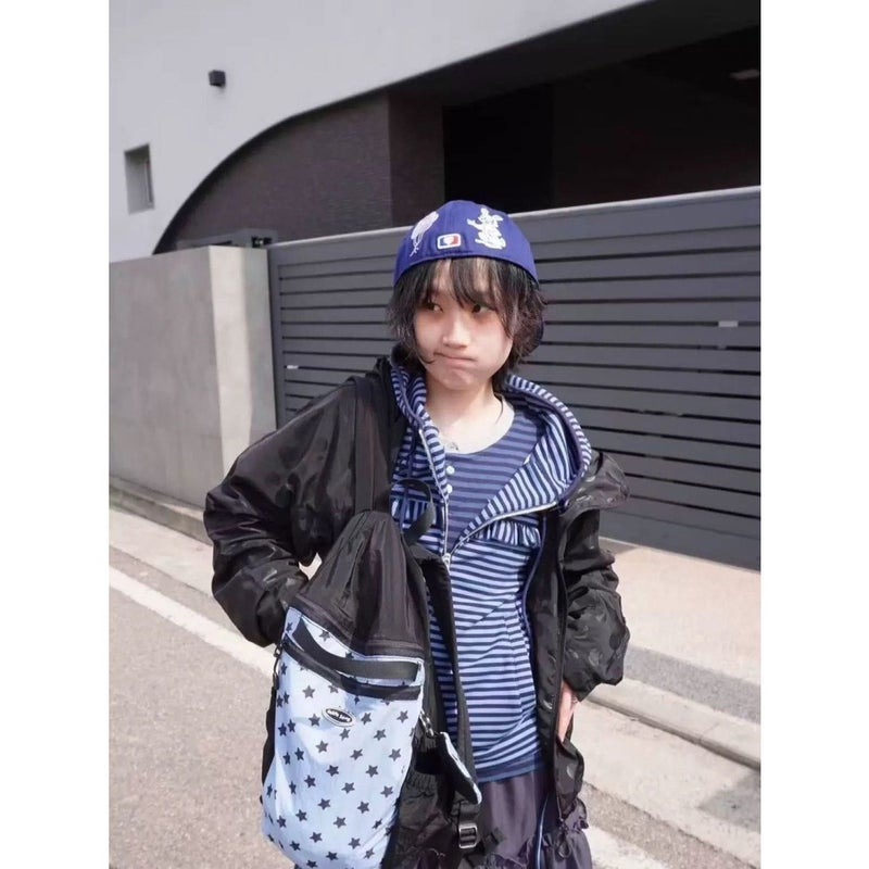 2026 Star Pattern Lightweight Foldable Casual Backpack - Image 2