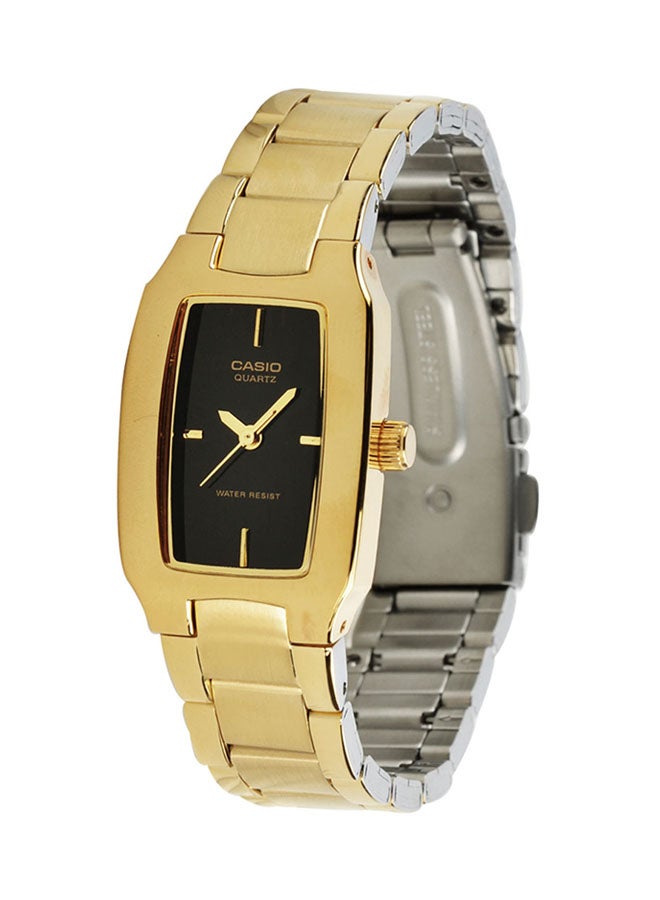 CASIO Women Water Resistant Analog Watch LTP-1165N-1C - 28 mm - Gold - Image 1