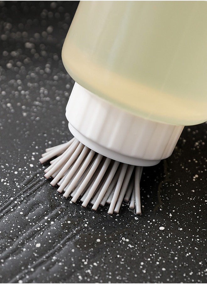Oil Bottle with Silicone Brush, Outdoor Portable Barbecue Food Grade Oil Bottlefor Cooking BBQ Kitchen