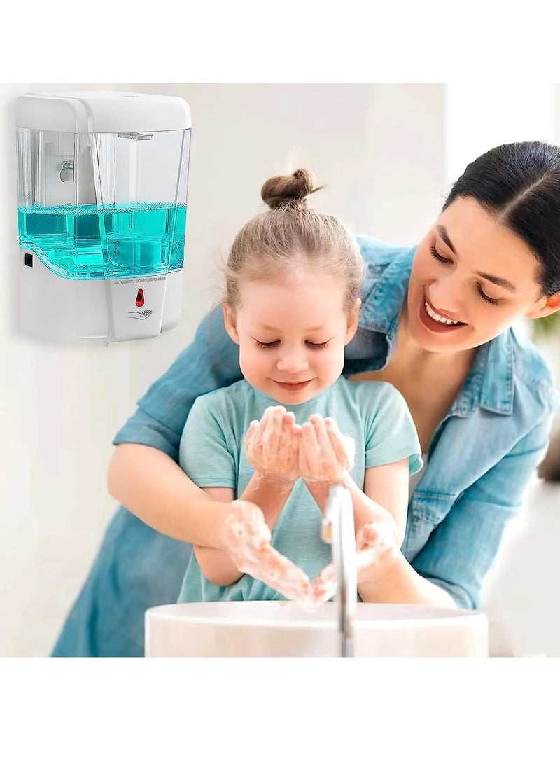 ABBASALI Auto Soap Dispenser Clear 700ML  - Image 3