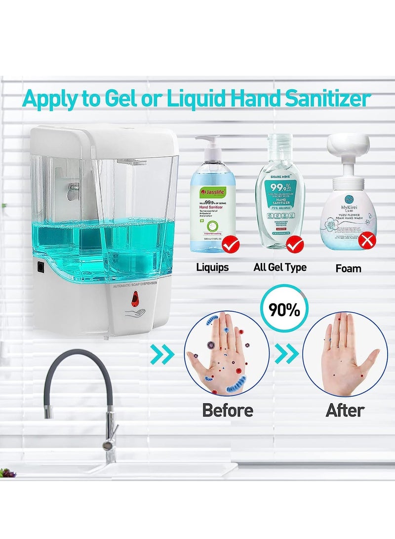 ABBASALI Auto Soap Dispenser Clear 700ML  - Image 5