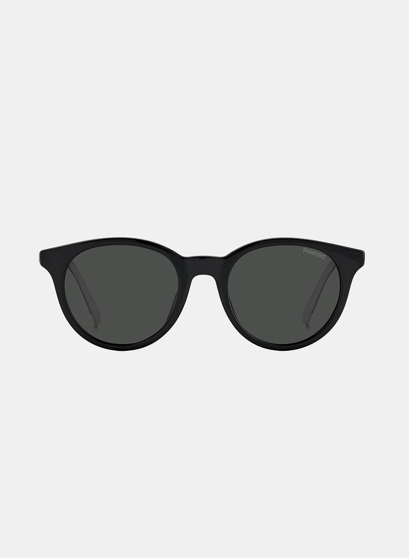 Polaroid Clip on Kids Unisex Round Sunglasses 45 PLD 8044/CS - Image 3