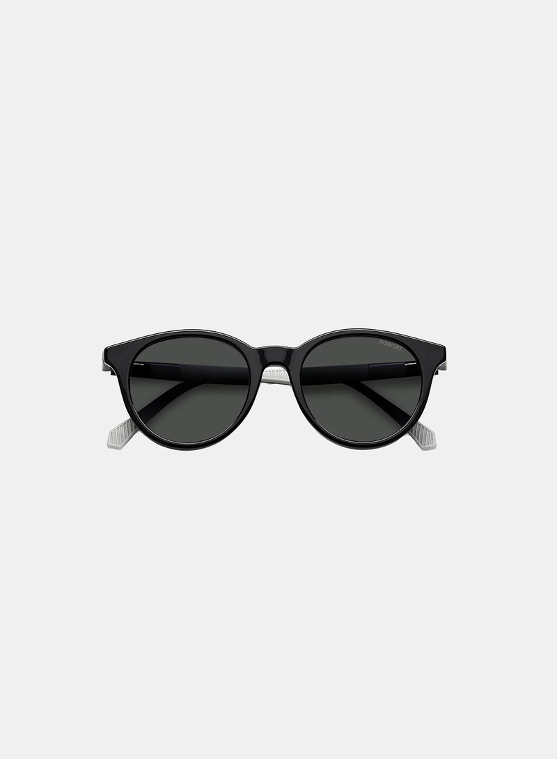 Polaroid Clip on Kids Unisex Round Sunglasses 45 PLD 8044/CS - Image 4