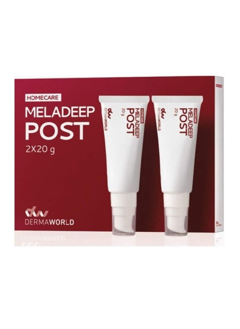 DERMAWORLD - Meladeep Post Cream 2x20g (40g) - Image 1