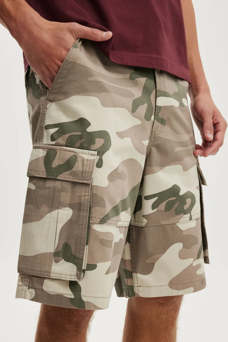 Cotton On  BAGGY CARGO SHORT for Men | Best Price UAE
