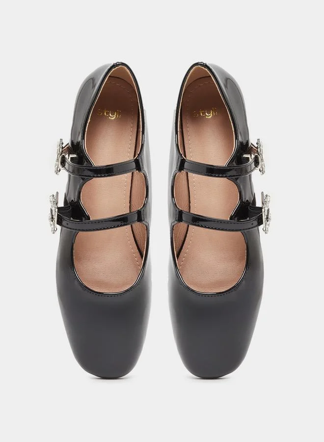 Styli Styli Low Heel Loafers & Moccasin