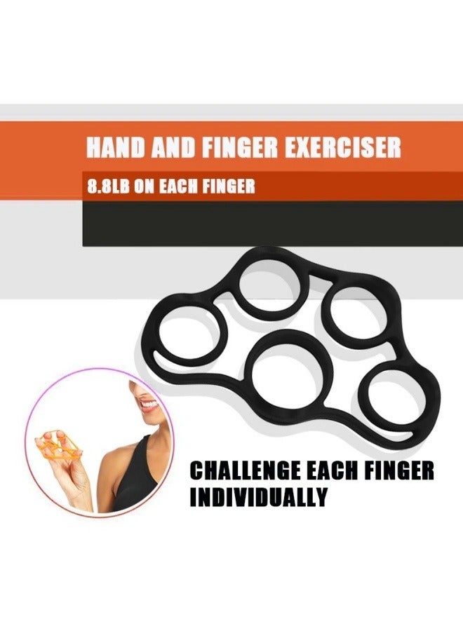 Grip Strength Trainer Adjustable 5-60KG Fitness Finger Trainer Forearm Muscle Exercise Grip Ring Trainer Ball Grip