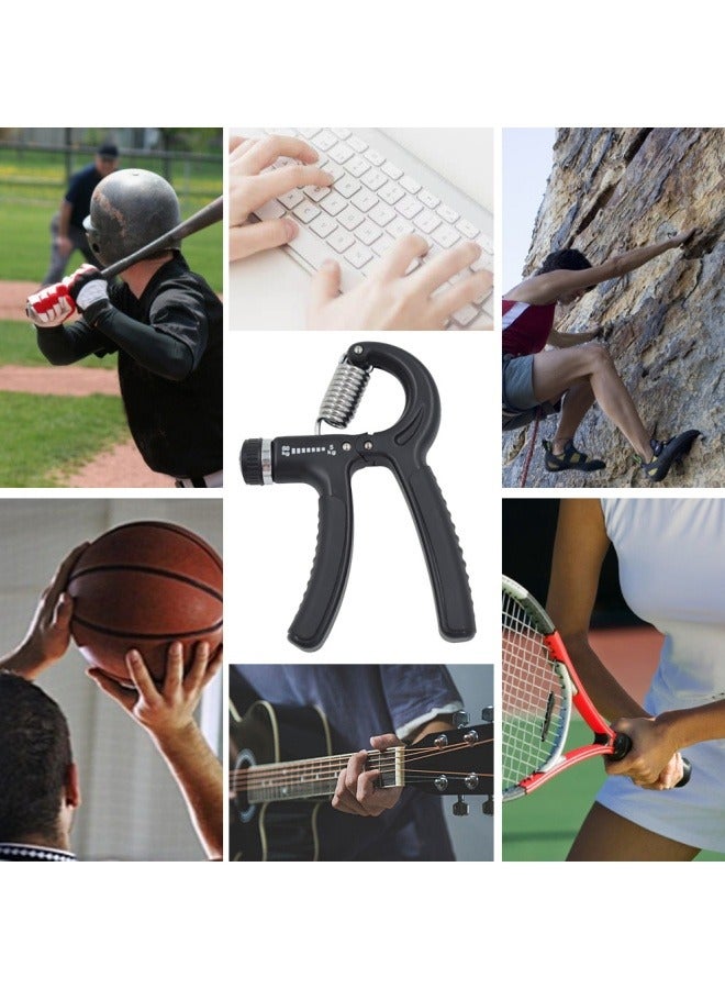 Grip Strength Trainer Adjustable 5-60KG Fitness Finger Trainer Forearm Muscle Exercise Grip Ring Trainer Ball Grip