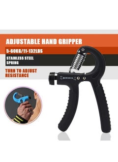 FPC Grip Strength Trainer Adjustable 5-60KG Fitness Finger Trainer Forearm Muscle Exercise Grip Ring Trainer Ball Grip  - Image 2