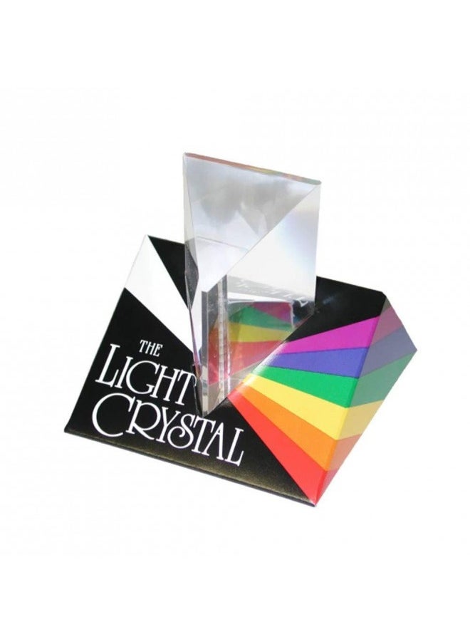 Constructive Playthings Constructive Playthings Light Crystal Prism, Rainbow Maker For Kids, Science Class, Ages 8+  - Image 1