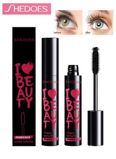 SHEDOES Mascara Lash Princess Volume Mascara – False Lash Effect, Black, Long-Lasting, Clump-Free, Smudge-Proof, Dramatic Volume & Definition 12ML  - Image 1