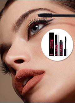 SHEDOES Mascara Lash Princess Volume Mascara – False Lash Effect, Black, Long-Lasting, Clump-Free, Smudge-Proof, Dramatic Volume & Definition 12ML  - Image 2