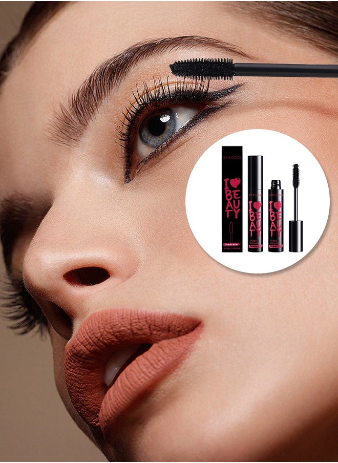SHEDOES - Mascara Lash Princess Volume Mascara – False Lash Effect, Black, Long-Lasting, Clump-Free, Smudge-Proof, Dramatic Volume & Definition 12ML - Image 1