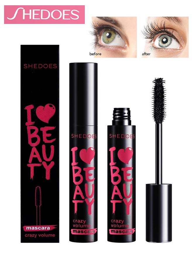 SHEDOES - Mascara Lash Princess Volume Mascara – False Lash Effect, Black, Long-Lasting, Clump-Free, Smudge-Proof, Dramatic Volume & Definition 12ML - Image 1