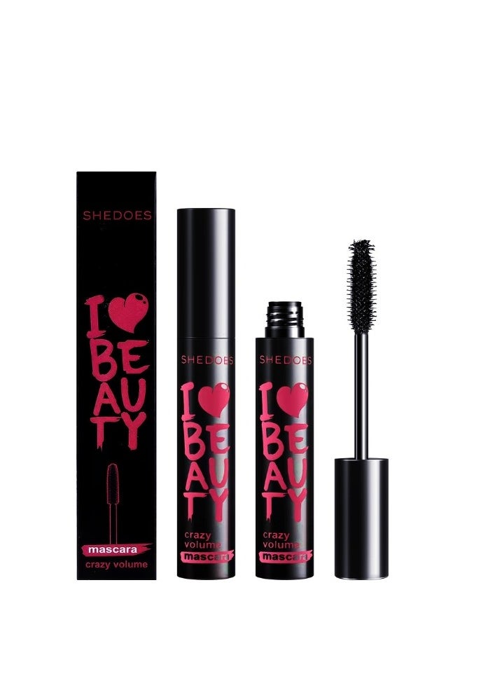 SHEDOES - Mascara Lash Princess Volume Mascara – False Lash Effect, Black, Long-Lasting, Clump-Free, Smudge-Proof, Dramatic Volume & Definition 12ML - Image 1