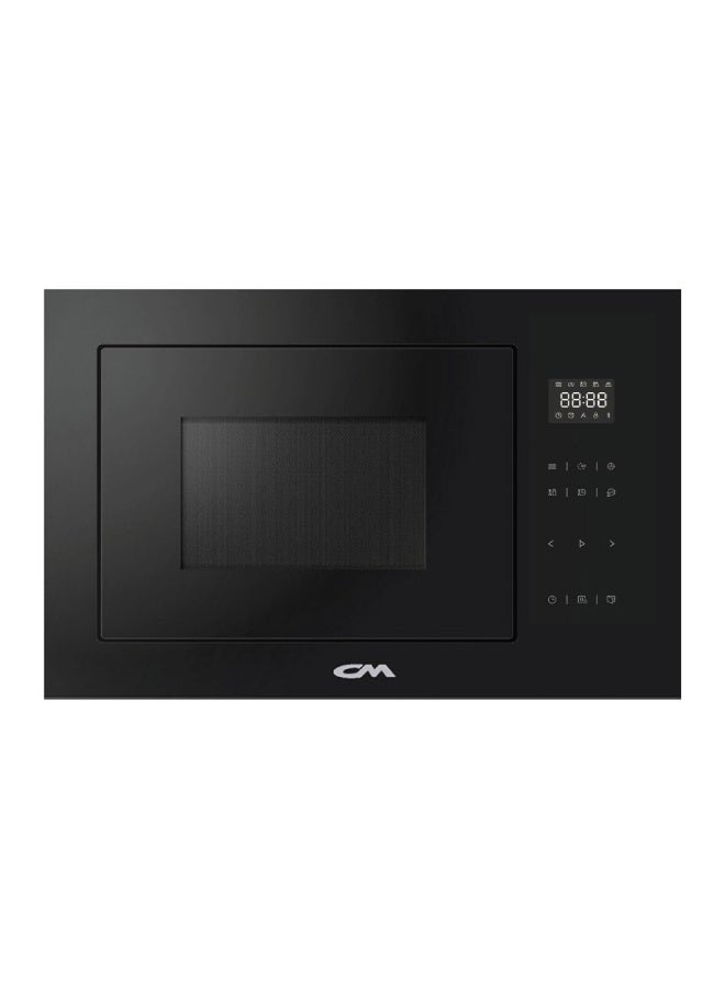 CM SUN 60cm Built-In Microwave Oven with Grill – 34L Capacity, Touch Control, 5 Power Levels, Child Safety Lock, Timer & Defrost Function – Full Black - Image 1