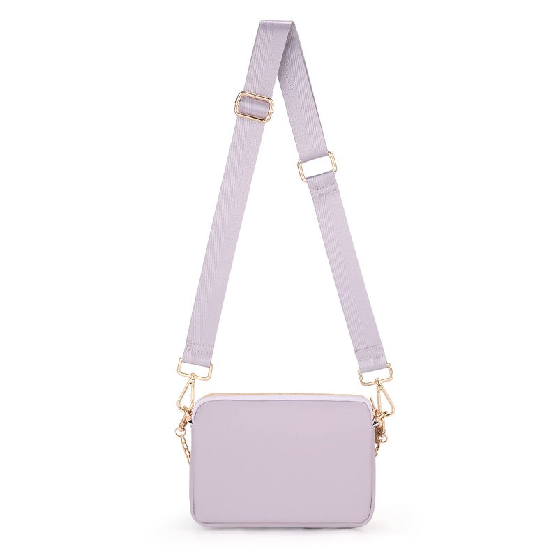 UTO Small Crossbody Bags for Women 3 in 1 Trendy Belt Purse Fashion Designer Mini Cute Sling Fanny Chest Pack - Image 5