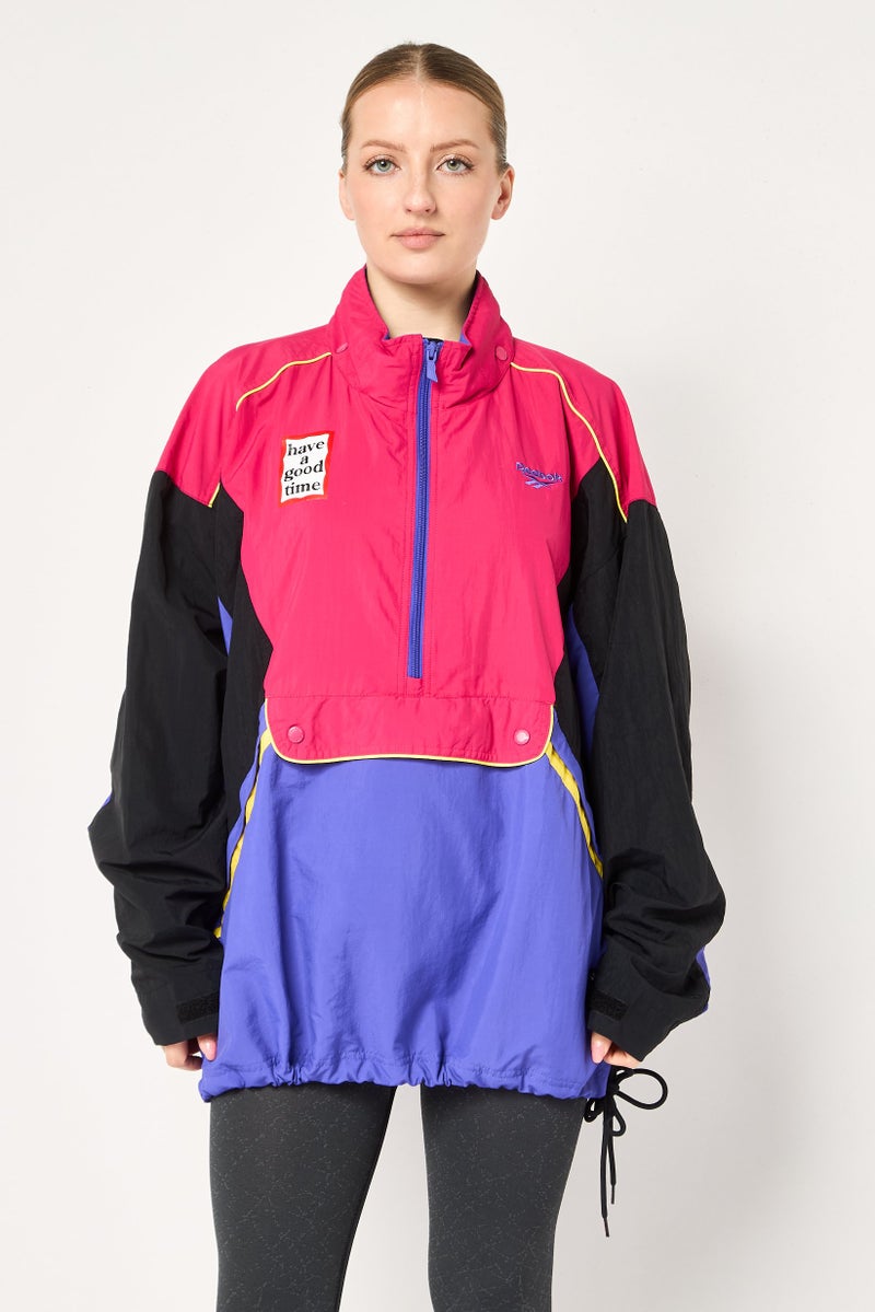 Reebok Women Sportswear Fit Long Sleeve Outdoor Jacket, Multicolor - Image 1