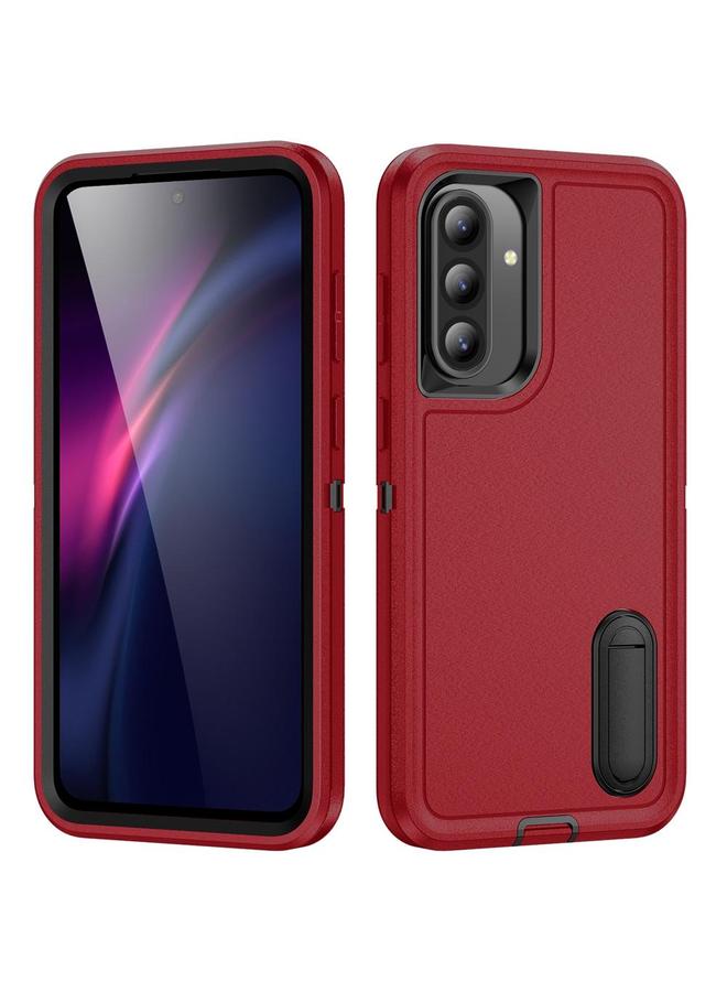 اس-توب جراب لهاتف Samsung Galaxy A56 5G جراب هاتف هجين من السيليكون المتين مع حامل - Image 1