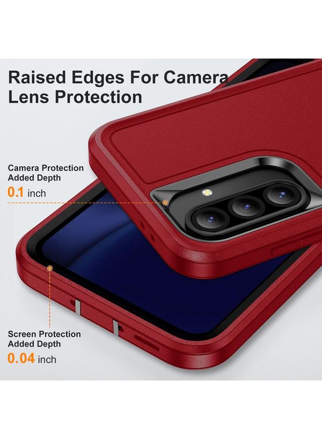 اس-توب جراب لهاتف Samsung Galaxy A56 5G جراب هاتف هجين من السيليكون المتين مع حامل - Image 5