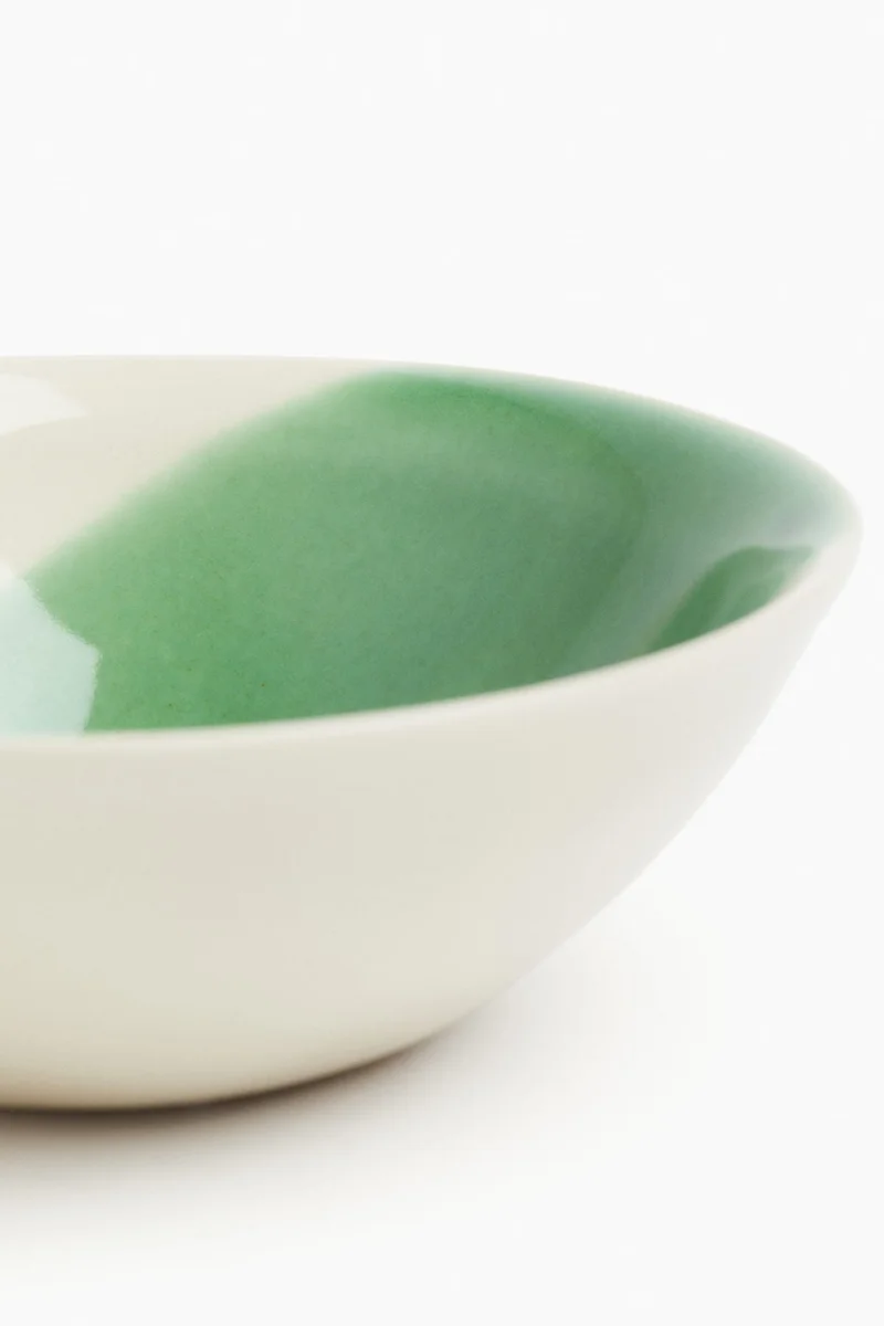 اتش اند ام Hand-Painted Stoneware Bowl