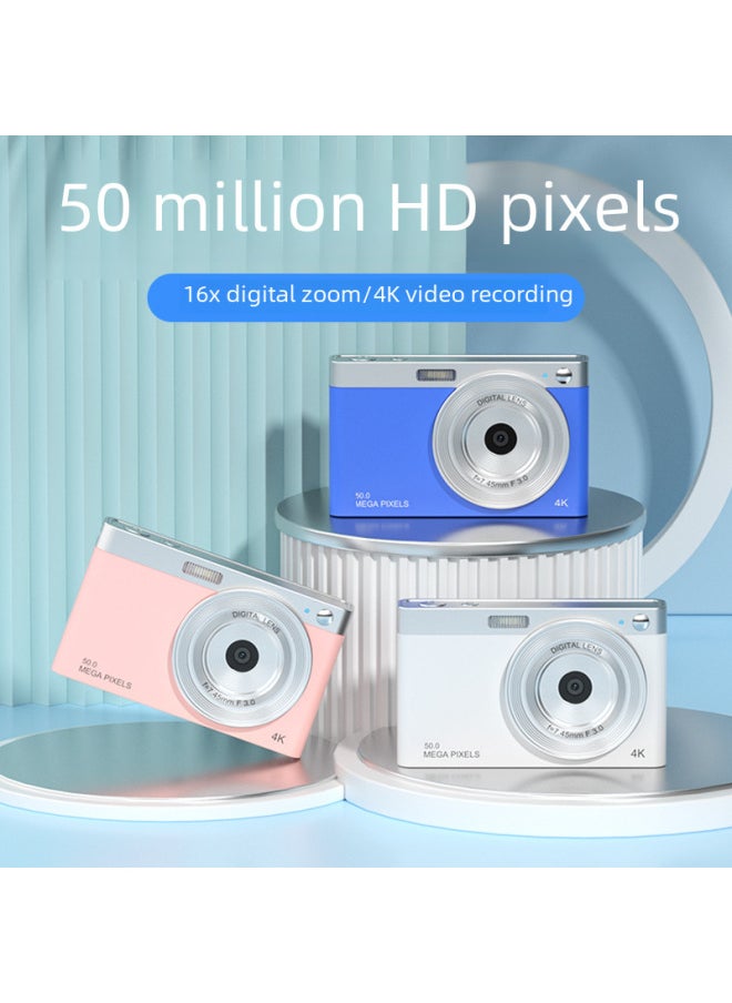 Generic 5000mp High-definition Ccd Mirrorless Camera 4k Video Recording Vintage Vlog Student Selfie Video Camera-Body Color:32G Card Reader For Apple OTG  - Image 1