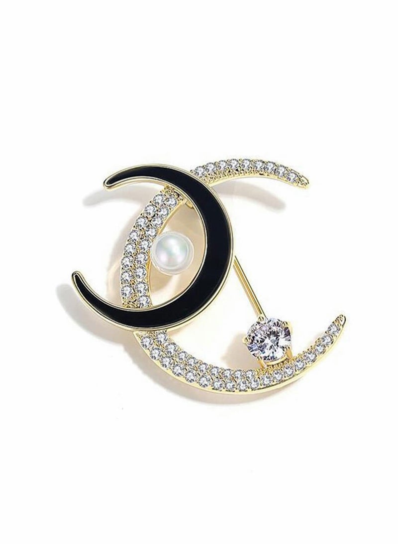Barakah Brooches for Women, Brooch Pins, Wedding Bridal Brooches for DIY Wedding Party Applique Embellishment Crafts Decor - Image 1
