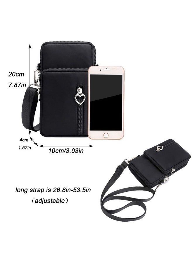 forestfish - Nylon Arm Bag Cell Phone Purse Small Crossbody Bag Smartphone Holder For Wmen Girls - Image 1