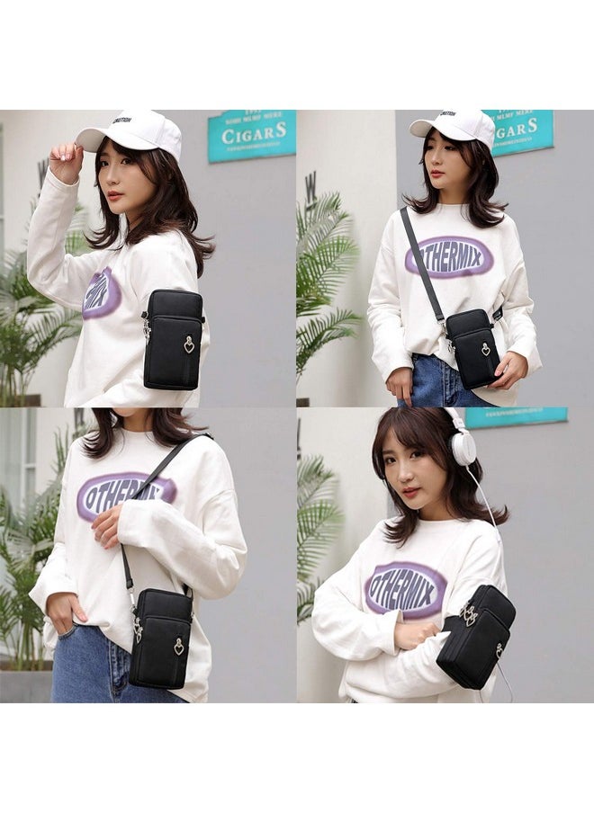 forestfish - Nylon Arm Bag Cell Phone Purse Small Crossbody Bag Smartphone Holder For Wmen Girls - Image 1