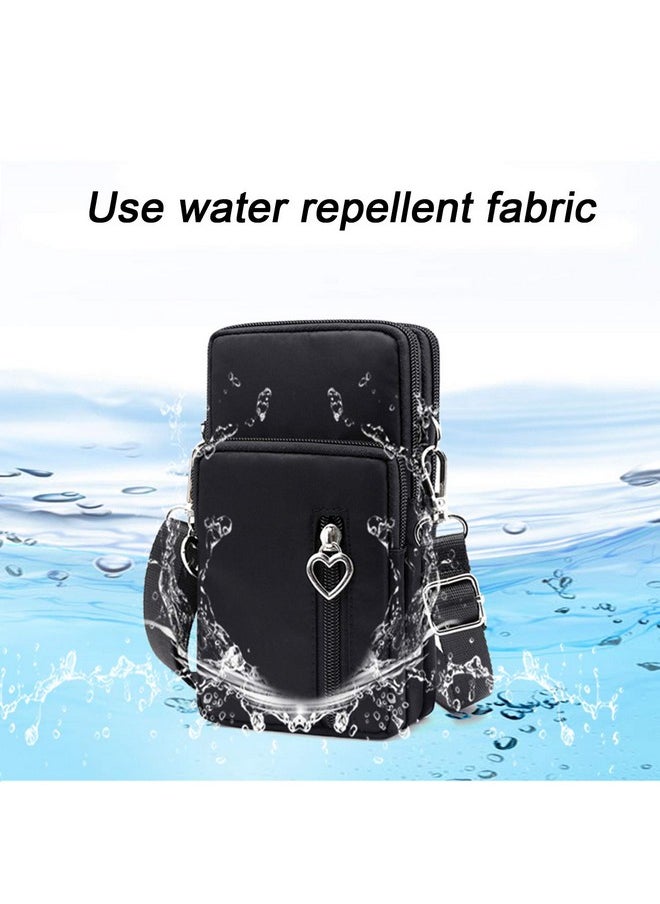 forestfish - Nylon Arm Bag Cell Phone Purse Small Crossbody Bag Smartphone Holder For Wmen Girls - Image 1