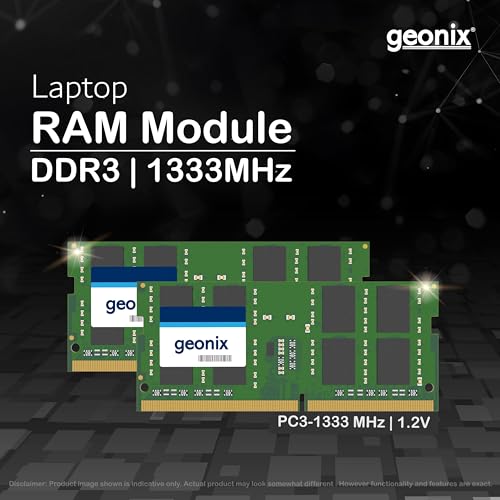 Geonix 8GB DDR3 Laptop RAM 1333 Mhz, 5 Years Warranty - Image 2