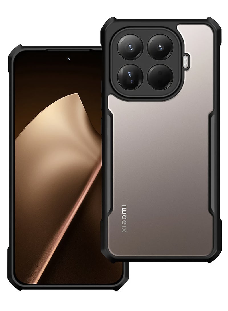 For Xiaomi 15T Pro Case, Camera Lens Protection Back Cover, TPU+PC Shockproof Bumper Mobile Phone Case, Anti-Yellowing Slim Fit Protective Casing - Image 1