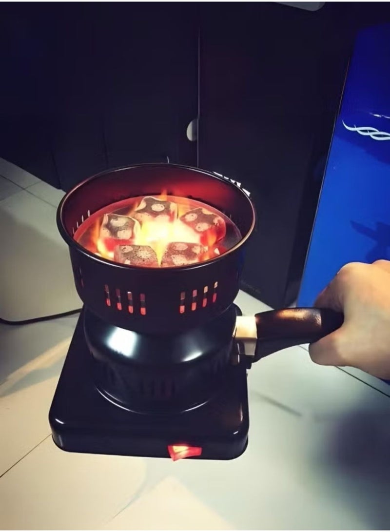 دينكس موقد كهربائي متعدد الوظائف وبشعلة نار واحدة- مناسب للشواء، الغلاية، لاشعال النار والفحم - Image 3