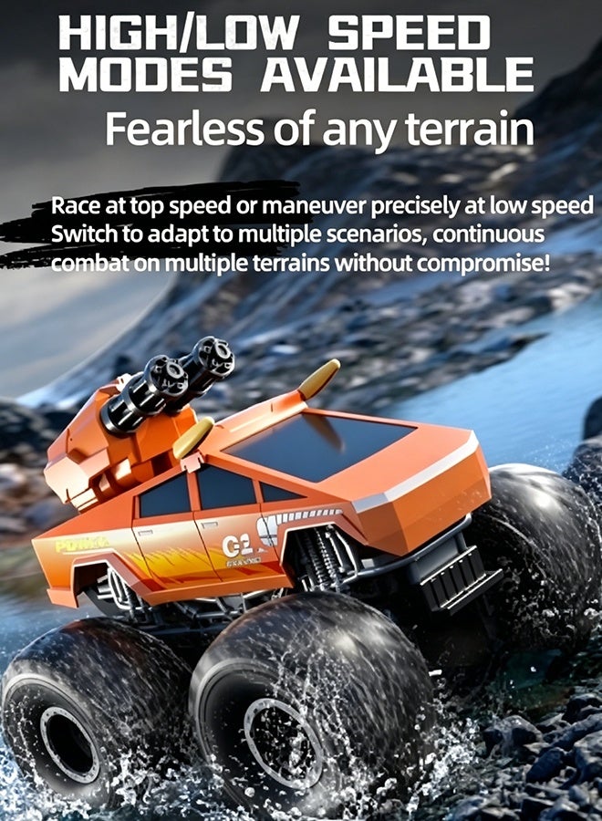 سيارة RC مونستر تراك عالية السرعة 4WD بمقياس 1:16، عربة باجي للطرق الوعرة بسرعة 50 كم/ساعة مع تحكم 2.4 جيجاهرتز وبطارية قابلة لإعادة الشحن، سيارة RC سباق دريفت لجميع التضاريس - Image 5