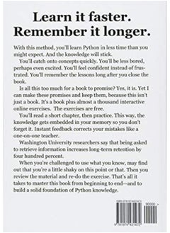 CREATESPACE A Smarter Way to Learn Python: it faster. Remember longer.  - Image 1