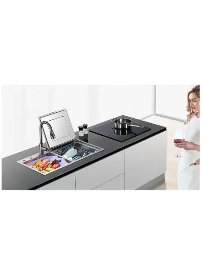 Hans HA‑2 Built‑in Undermount Dishwasher, 6 Place Settings, Stainless Steel - Image 4